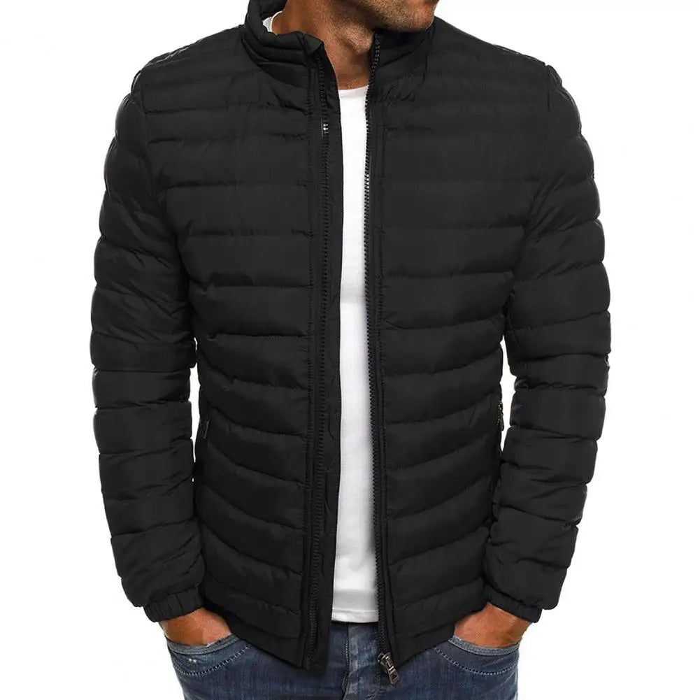 Street-wave Men's Padded Quilted Jacket Warm Insulated Winter Coat For Cold Days Outdoors