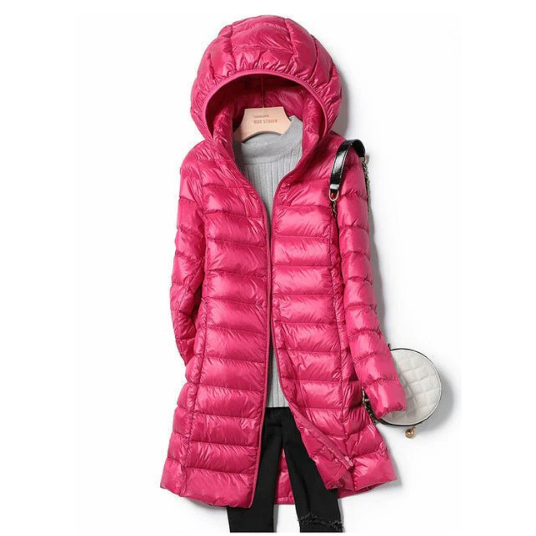 Streetwave For Women Puffer Jacket With Hood For Cold Weather Warmth And Comfort Outdoor Style