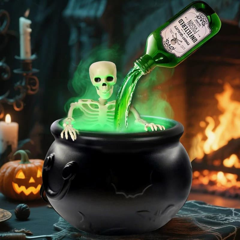 Boo Brew Led Halloween Cauldron - Street-Wave