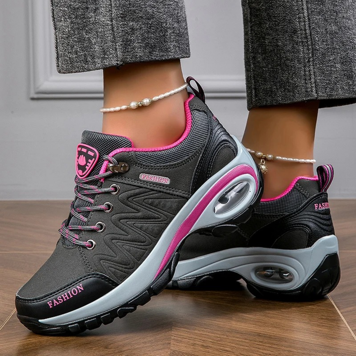 Orthopedic Women's Shoes Street-wave Stylish All Day Comfort and Support for Active Women