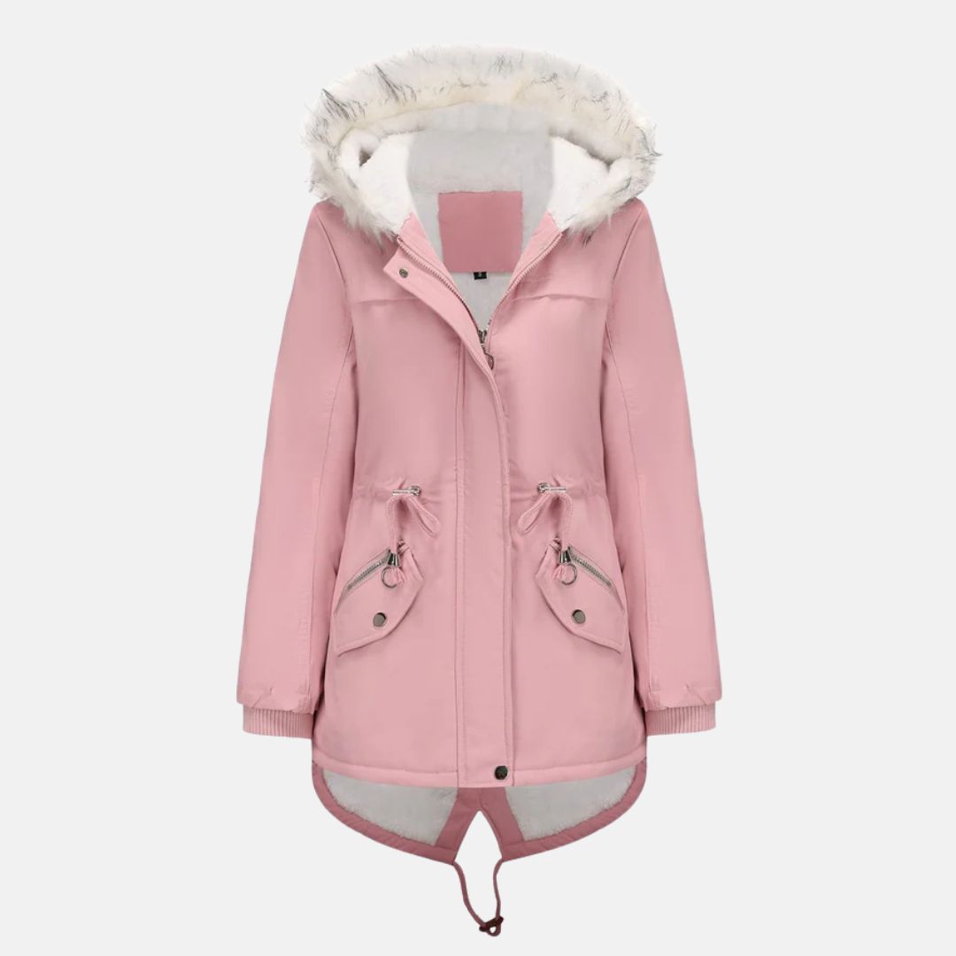 Nordisk-Flair Women's Parka Weatherproof Removable Fur Hood