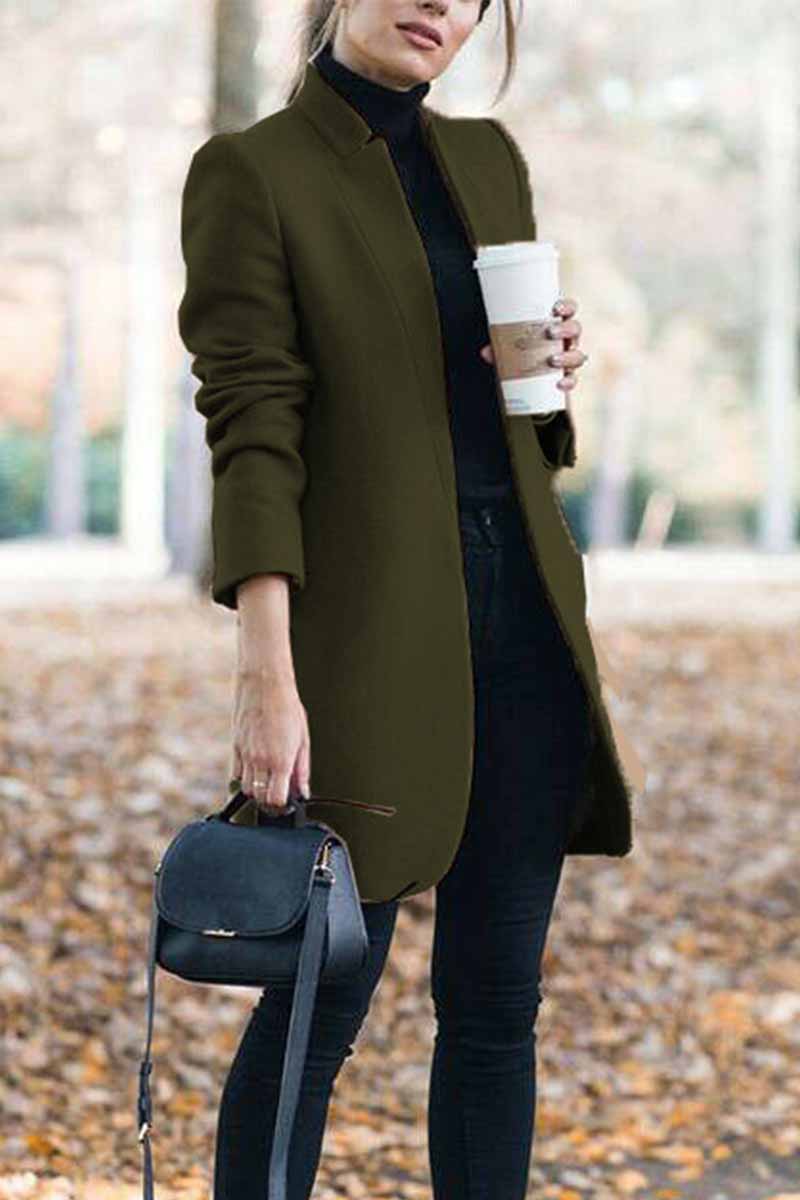 Street Wave Elegant Quilted Coat With Stand Collar For Women Warm Durable Style And Everyday Elegance