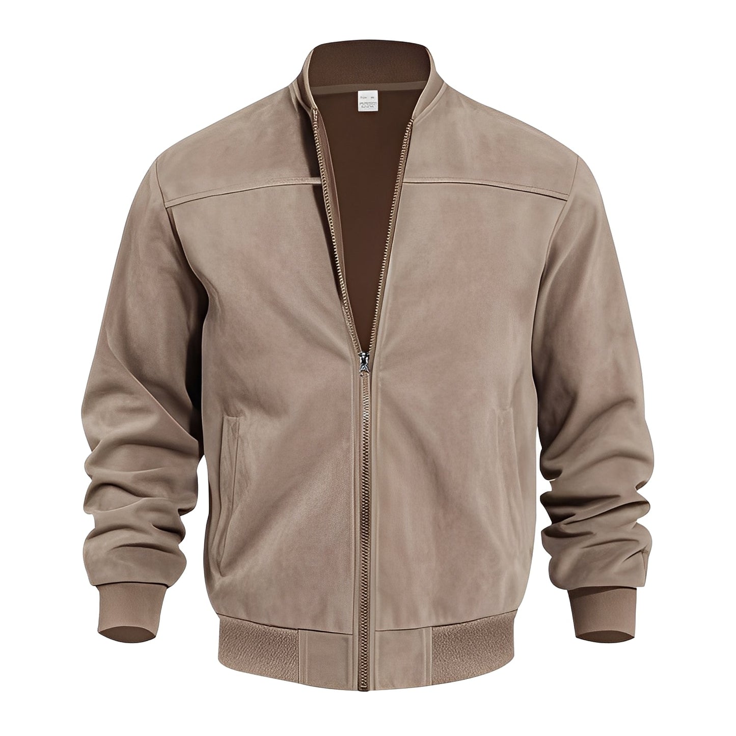 Street-wave Suede Jacket For Men - Classic, Timeless Style With Premium Soft Suede