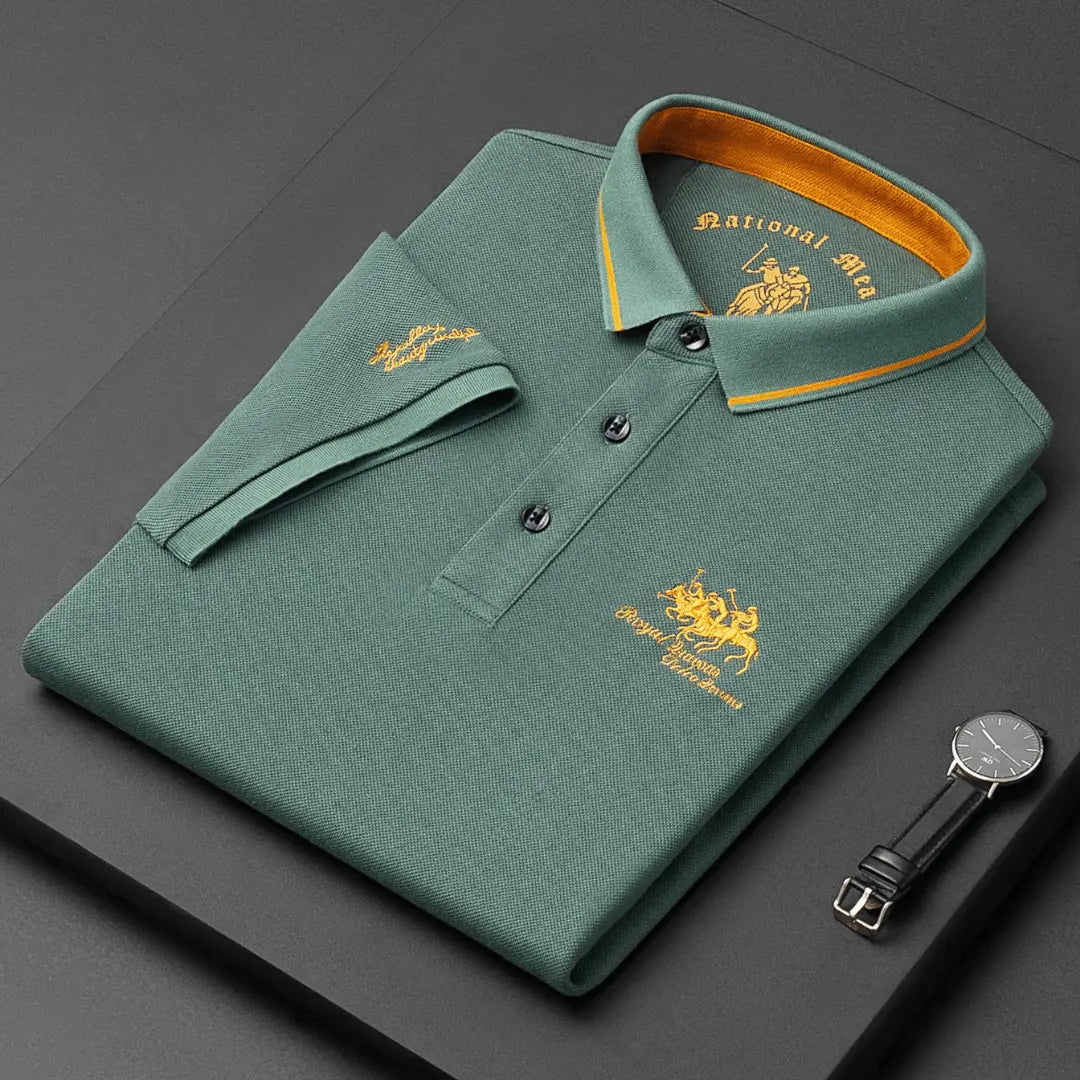 Kaito Classic Polo Shirt For Men Premium Breathable Fabric And Durable Stitching By Street-Wave
