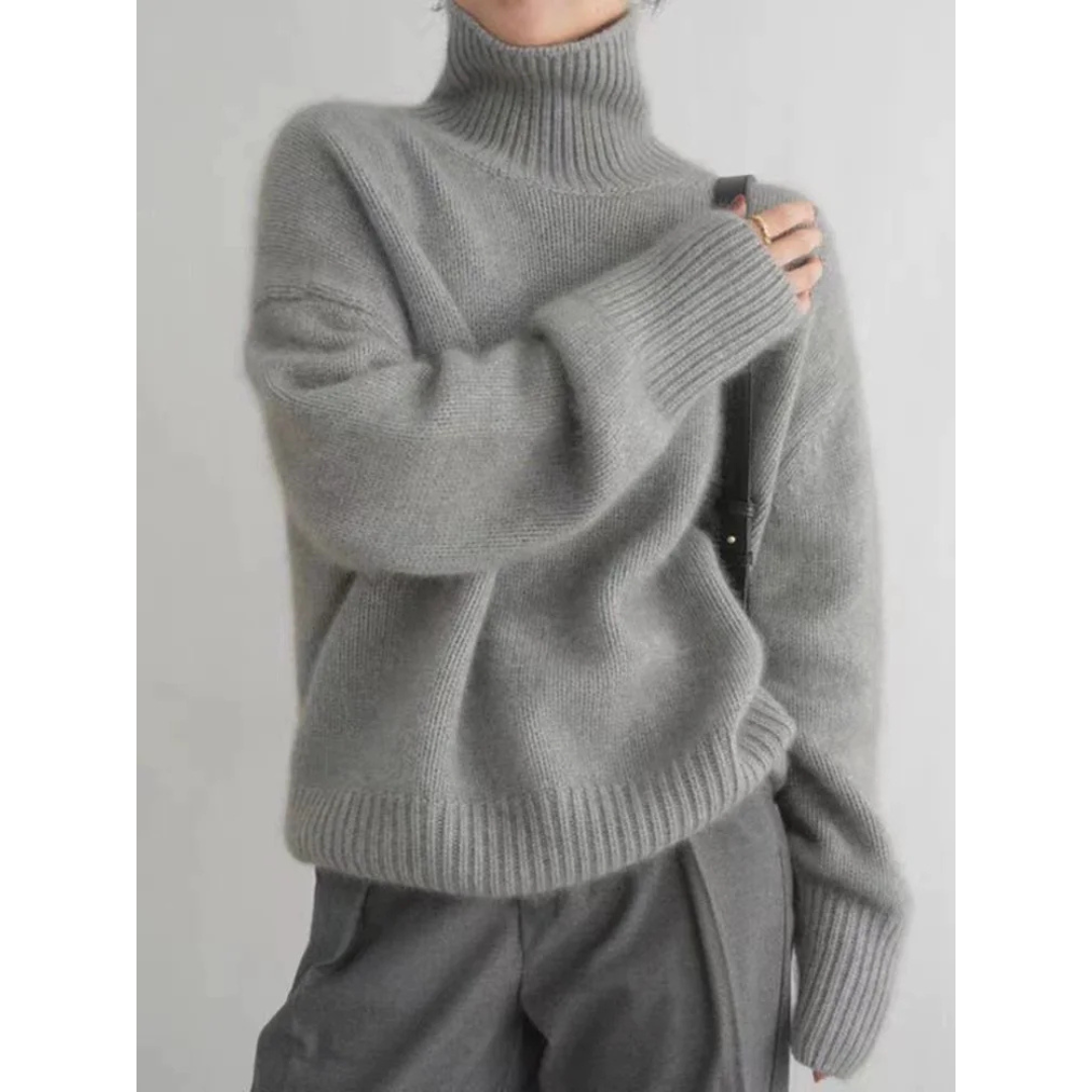 Street-Wave Naomi Warmth Rollneck Sweater For Women Cozy Premium Knit For Cold Days