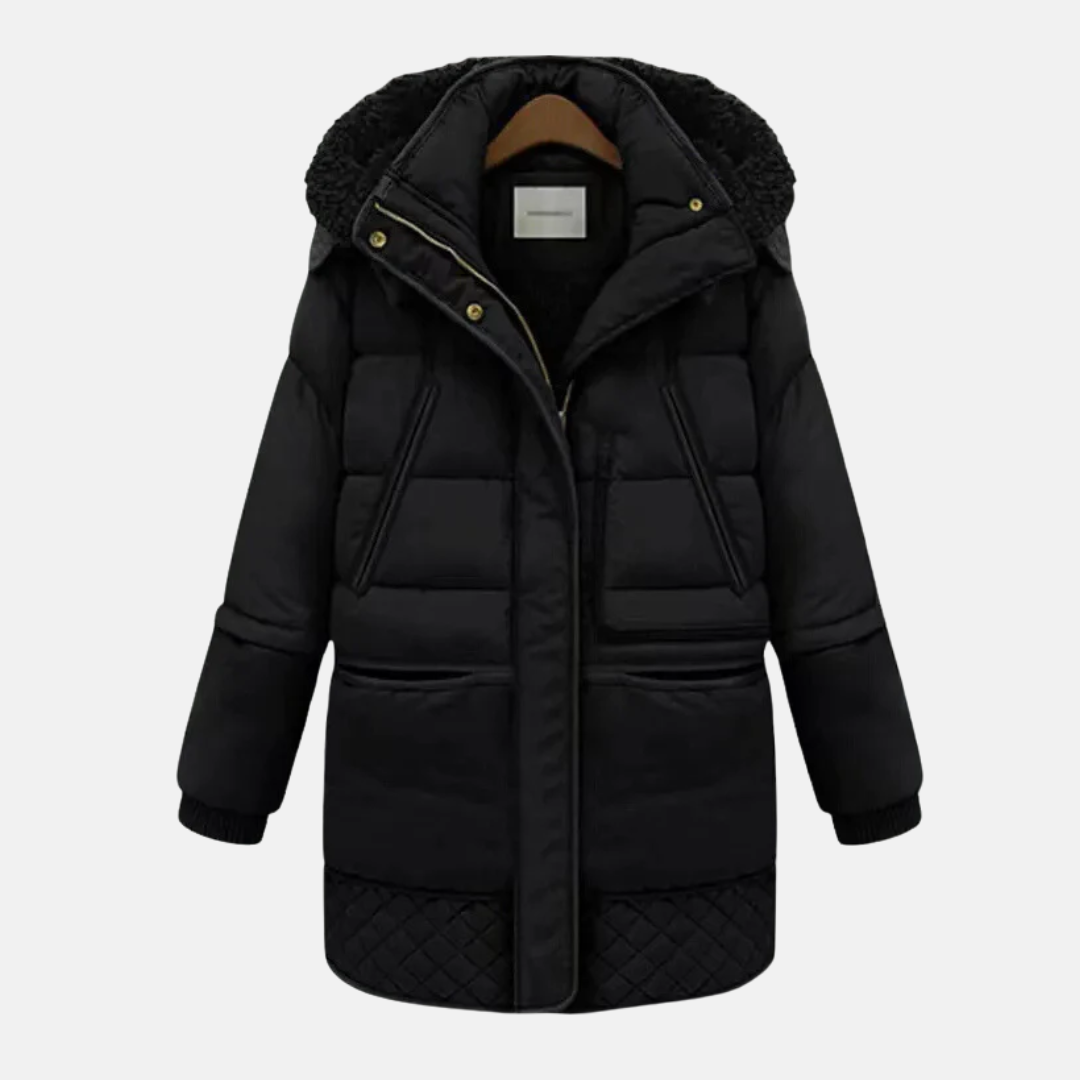 Streetwave Padded Jacket Oversized Hood For Women Warm
