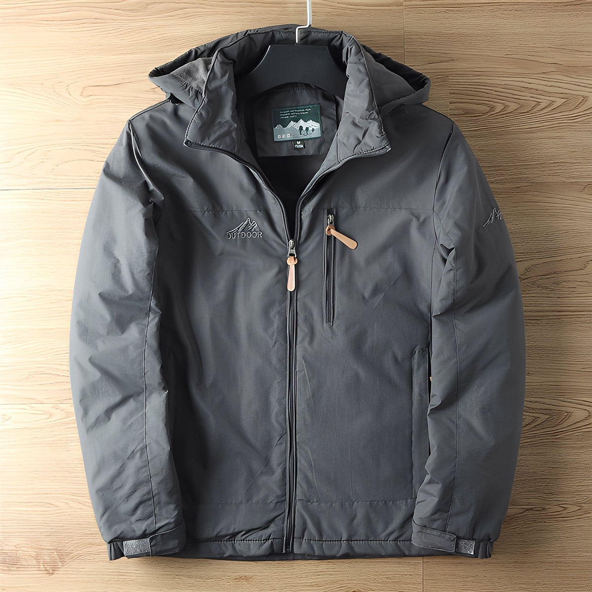 Streetwave Mens Outdoor Jacket For Men Waterproof Breathable Hooded Windproof Durable Adventure Ready Coat