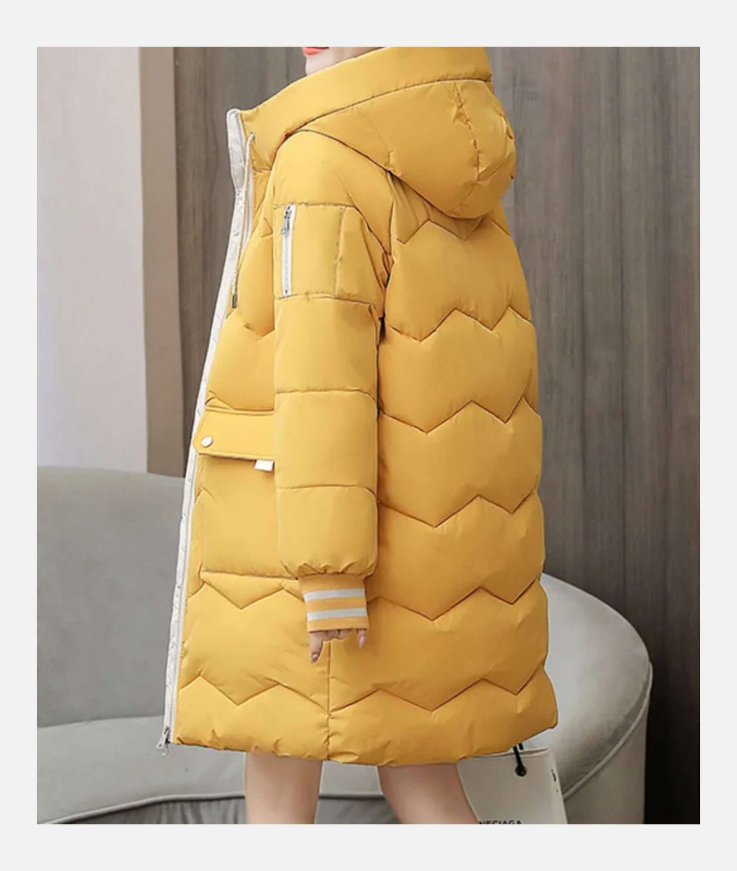 Street-Wave Womens Puffer Coat Warmth And Style Insulated Cozy Winter Coat For Women