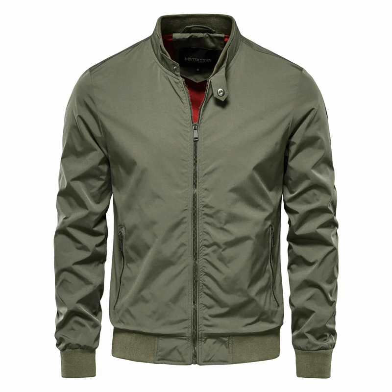 Street-wave Men's Lightweight Casual Spring Jacket Urban Style All Day Comfort Versatile Wardrobe Essential