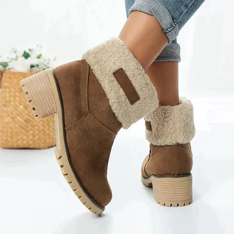 Street-wave Block Heel Slipper Boots For Women All Day Comfort And Effortless Chic