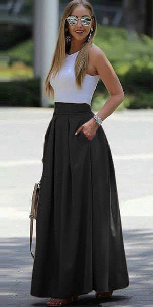 Winona Pleated Skirt by Street-Wave Timeless Elegance for Women, Premium Comfort