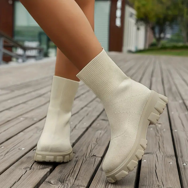 Street-Wave Winter Boots With Wedge Sole For Back Pain Relief And Everyday Outdoor Comfort