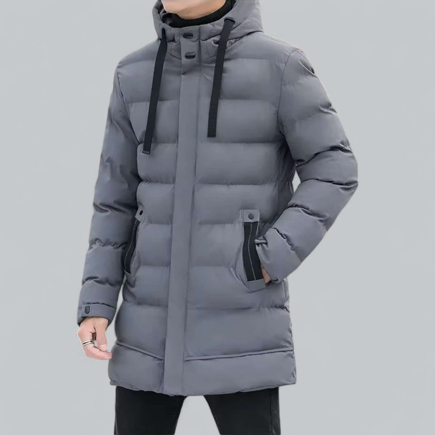 Street Wave Long Puffer Parka Jacket For Urban Explorers Warmth Weatherproof Insulated Winter Coat