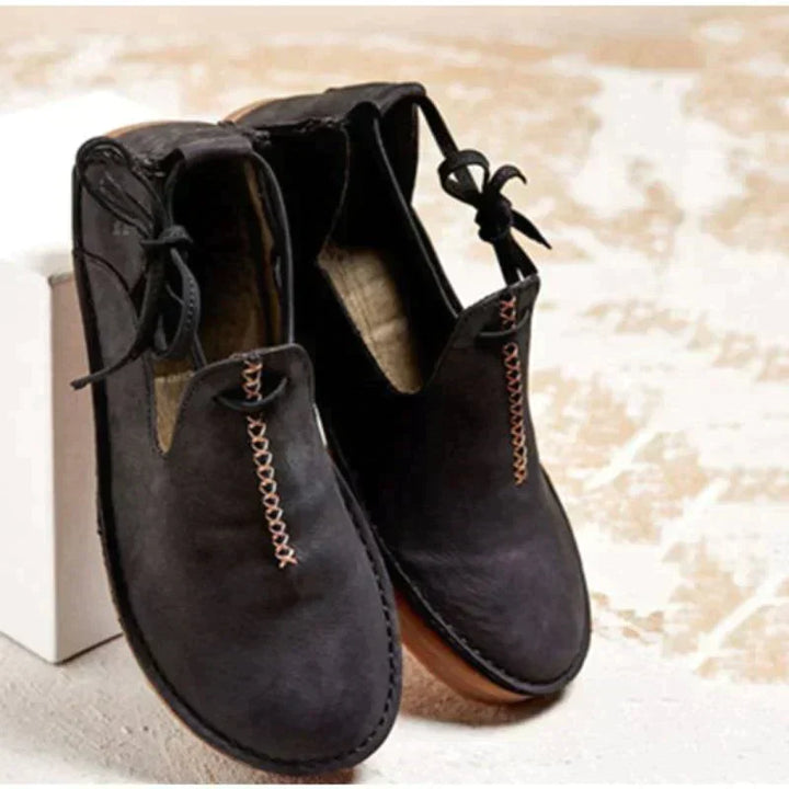 Street Wave Leather Womens Shoes for Autumn Extremely Comfortable Eco Friendly Everyday Wear