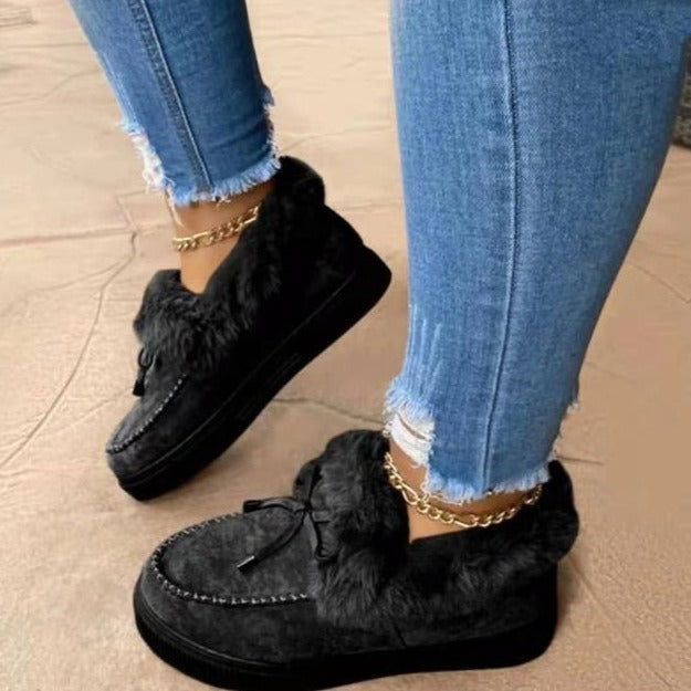 Street-Wave Orthopedic Warm Shoes With Cozy Insulated Insoles For Women Arch Support And All Day Comfort