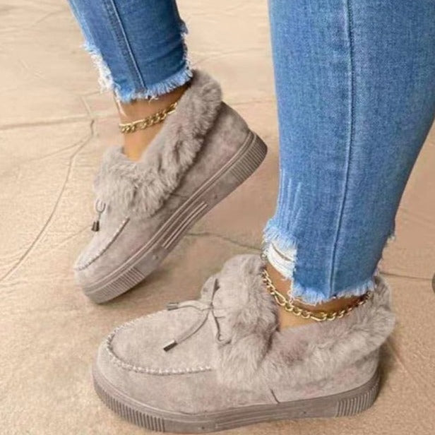 Street-Wave Orthopedic Warm Shoes With Cozy Insulated Insoles For Women Arch Support And All Day Comfort