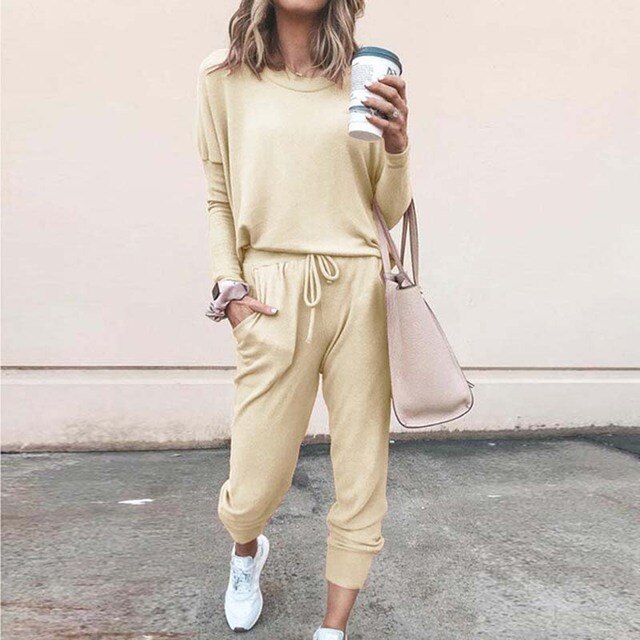 Emma Women Two Piece Loungewear Set Street Wave Cozy