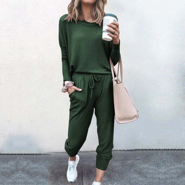 Emma Women Two Piece Loungewear Set Street Wave Cozy