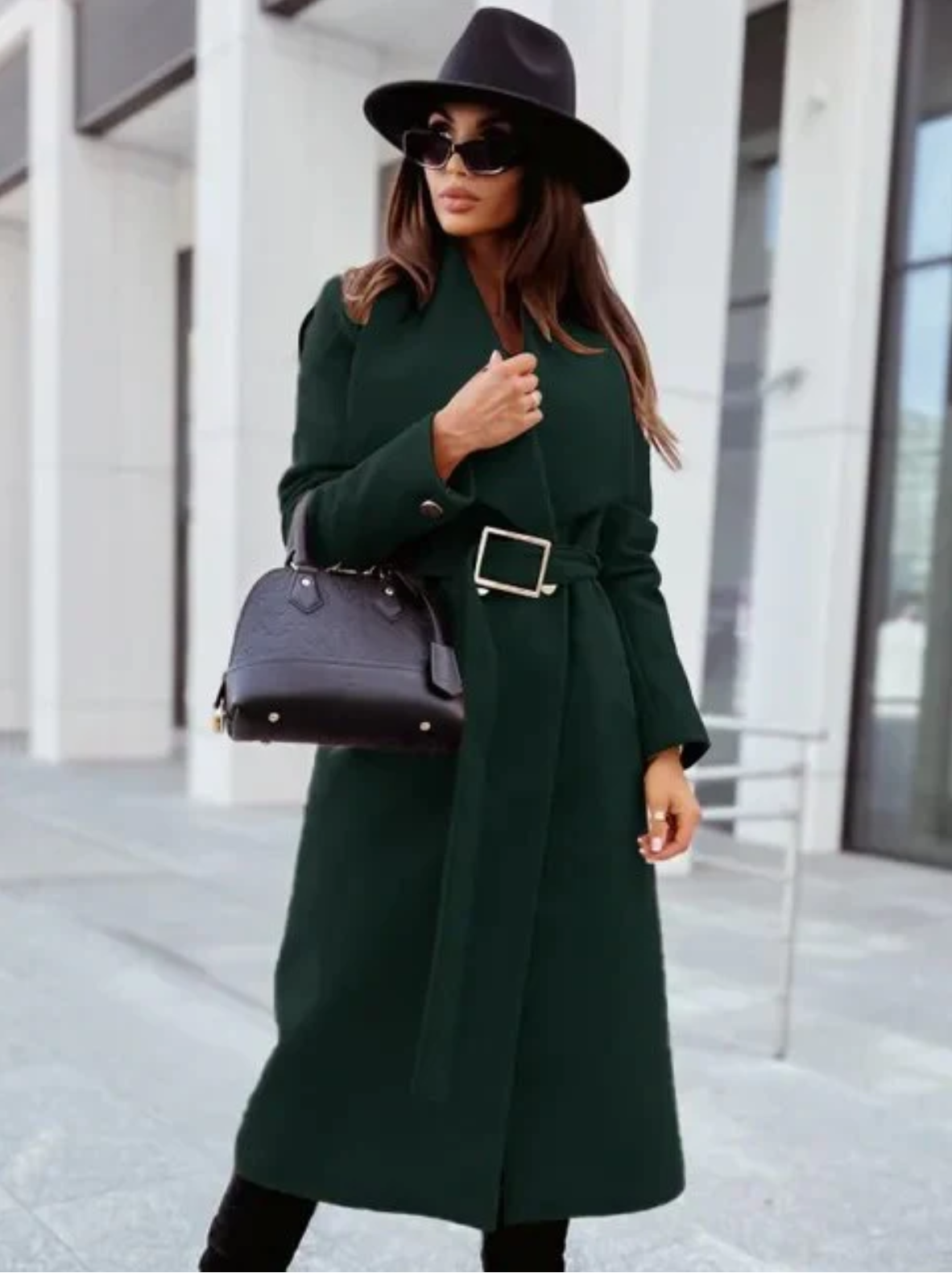 Street-Wave Beige Belted Trench Coat For Women With Premium Materials And Effortless Chic