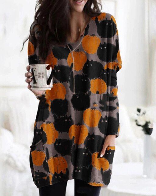 Street-wave Womens Longline Knit Pullover With Chevron Color Block Pattern For Cozy Warmth