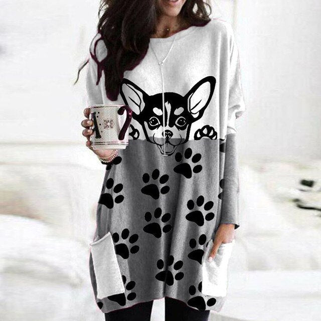 Street-wave Womens Longline Knit Pullover With Chevron Color Block Pattern For Cozy Warmth