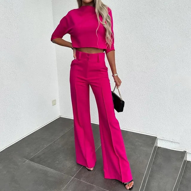 Street-wave Women's Two Piece Set Faye Elegant Versatile Office to Evening Wear for Modern Women