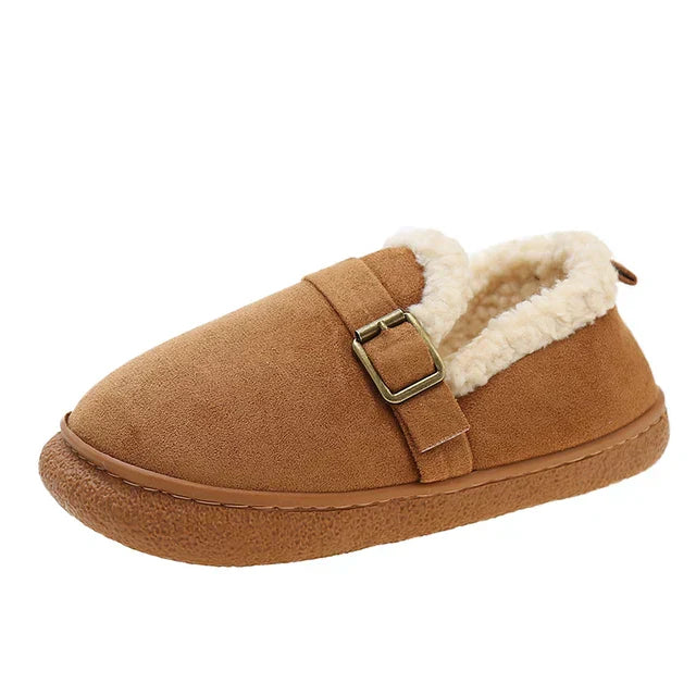 Street Wave Orthopedic Womens Winter Shoes With Warm Faux Shearling Lining For Women Who Stand All Day