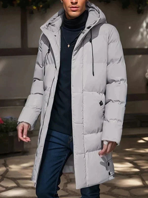 Street Wave Warm Waterproof Winter Coat For Men Insulated Weatherproof Puffer For All Weather Outdoorsmen