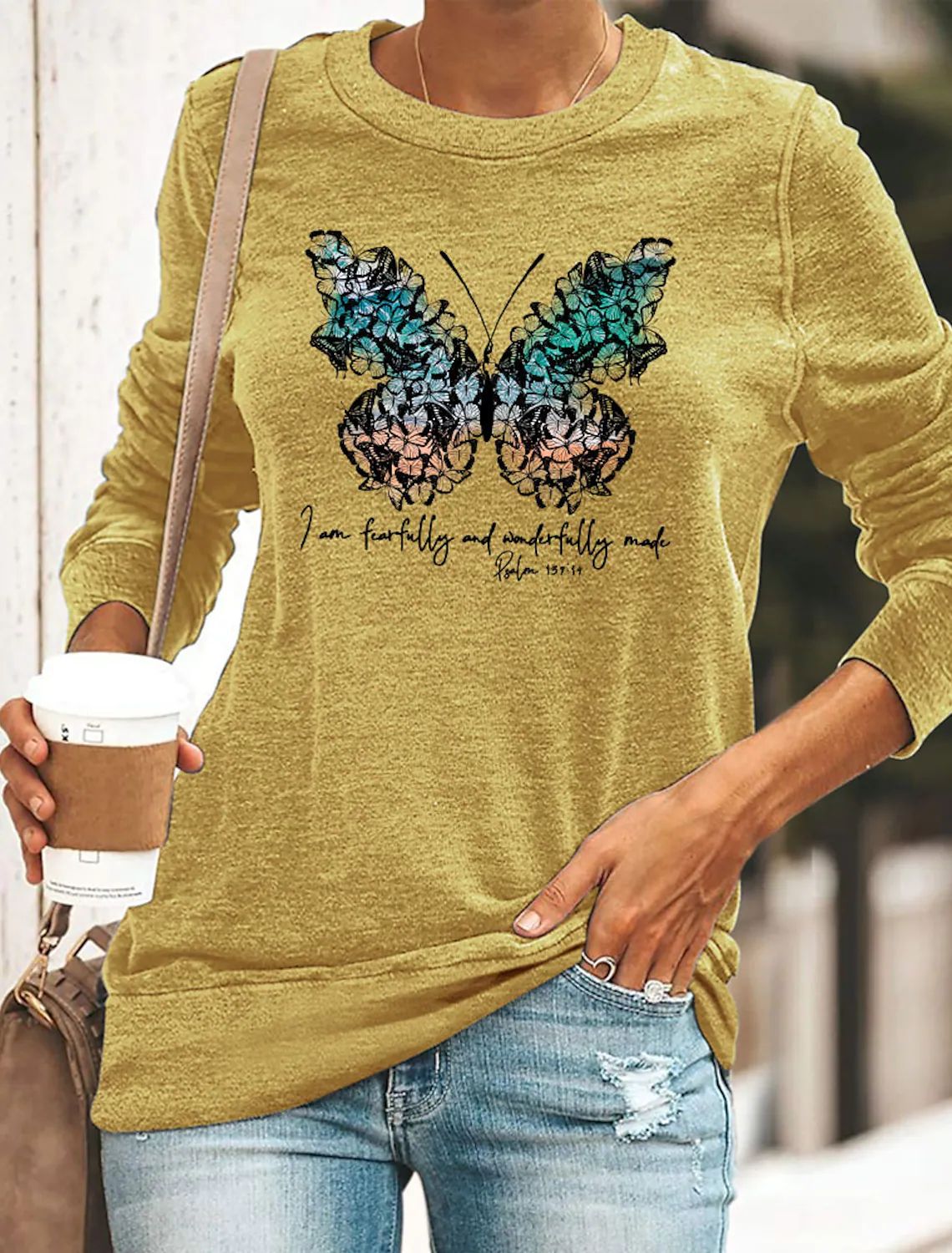 MutualDropShopping 3D Printed Christmas Top For Women Stylish Relaxed Fit