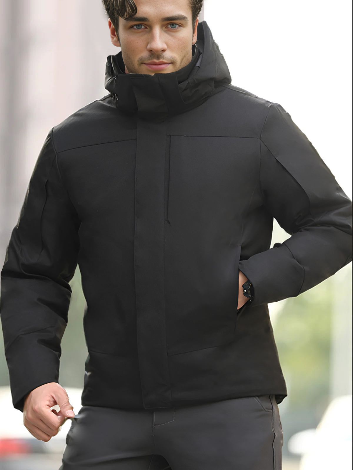 Street-Wave StormGuard Pro Insulated Jacket For Outdoors Enthusiasts Weatherproof Winter Coat