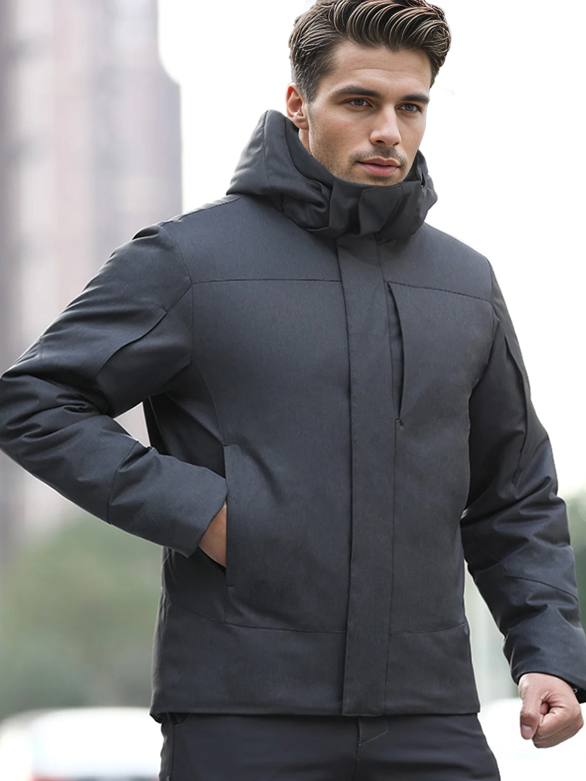 Street-Wave StormGuard Pro Insulated Jacket For Outdoors Enthusiasts Weatherproof Winter Coat