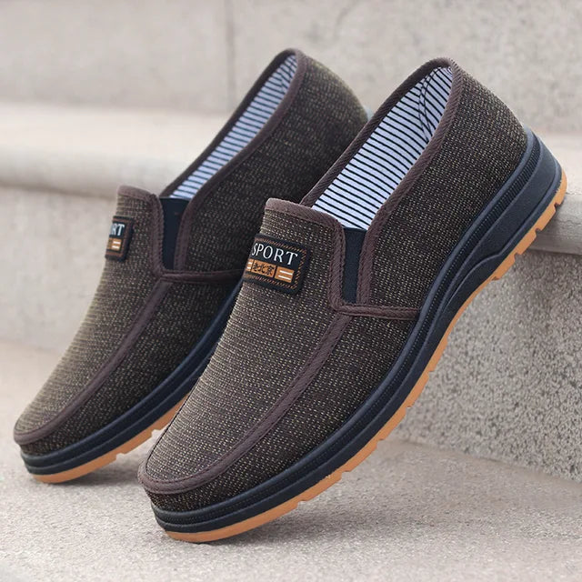 Streetwave Men's Breathable Denim Loafers For Urban Comfort All Day Style Lightweight