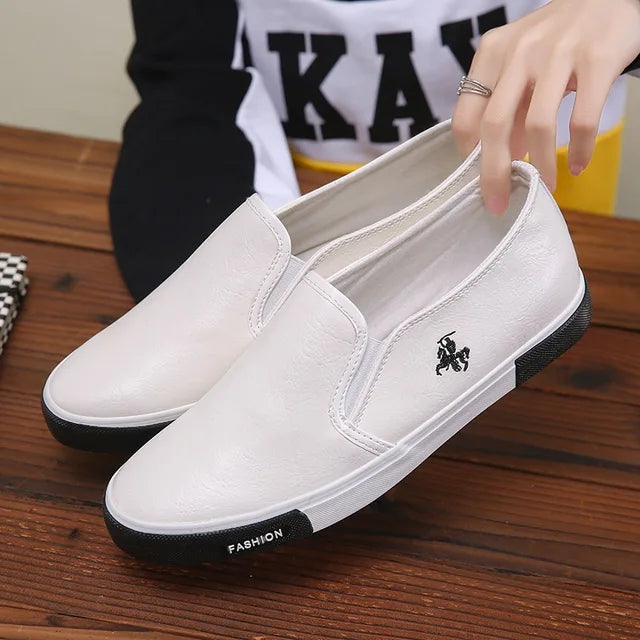 LuxLeather Men Leather Loafers By StyleMann Premium Comfort Slip On Shoes For Everyday Wear