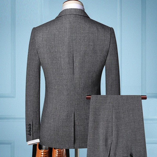 Mens Tan Brown 3 Piece Herringbone Checkered Suit for Formal Occasions by Street-Wave