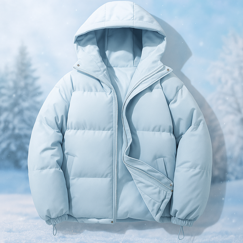 Street-wave Women's Pink Puffer Jacket With Hood Lightweight Quilted Coat For Cold Weather