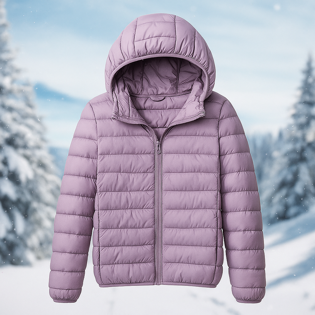 Street-wave Nora Lightweight Puffer Jacket With Hood For Women Warm And Packable Comfort