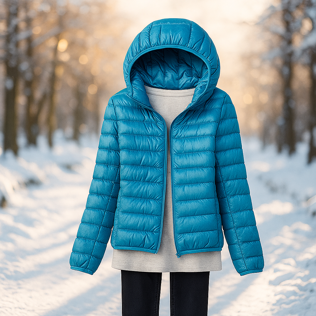 Street-wave Nora Lightweight Puffer Jacket With Hood For Women Warm And Packable Comfort