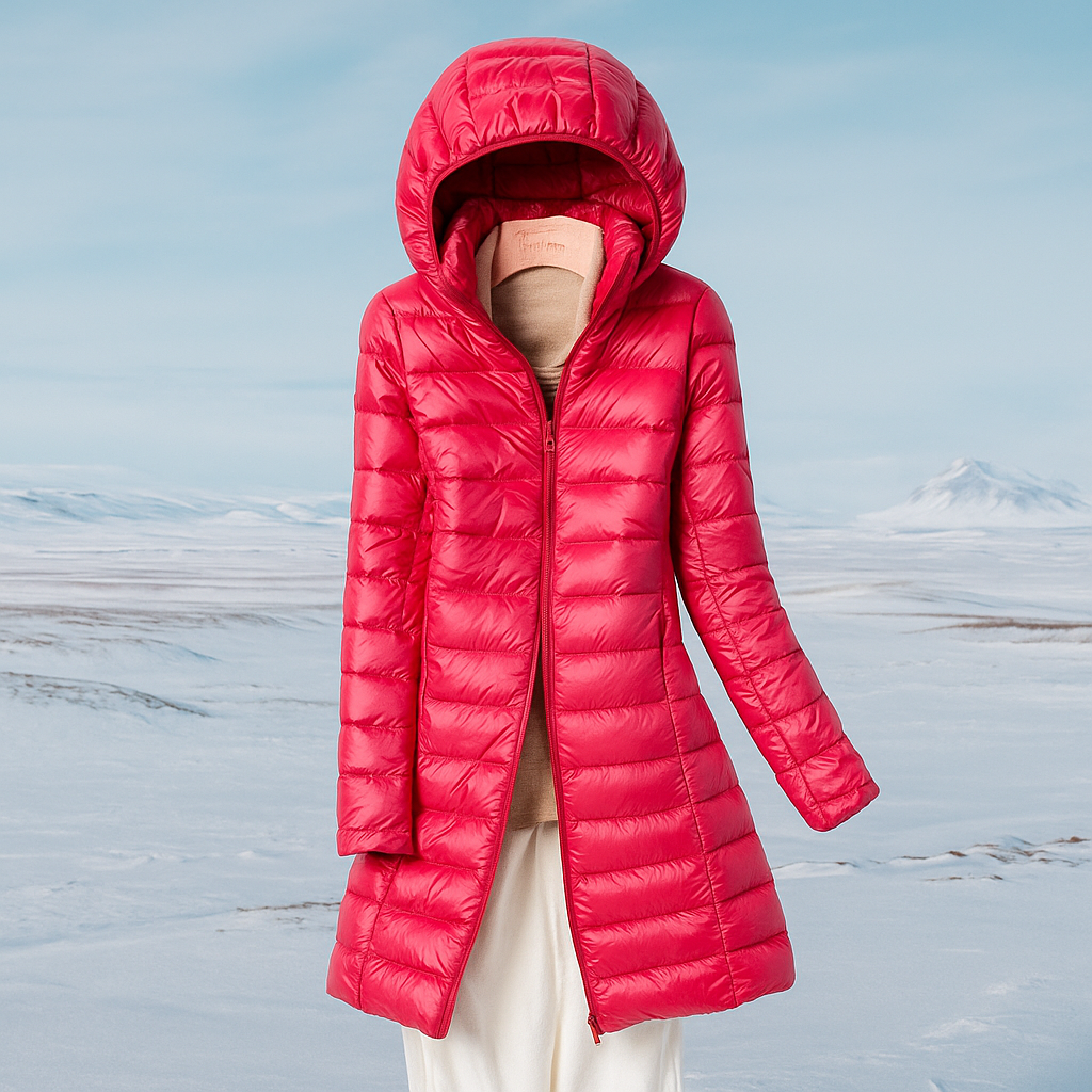Street-wave Women's Hooded Quilted Puffer Coat Marenne for Winter Warmth and Timeless Style