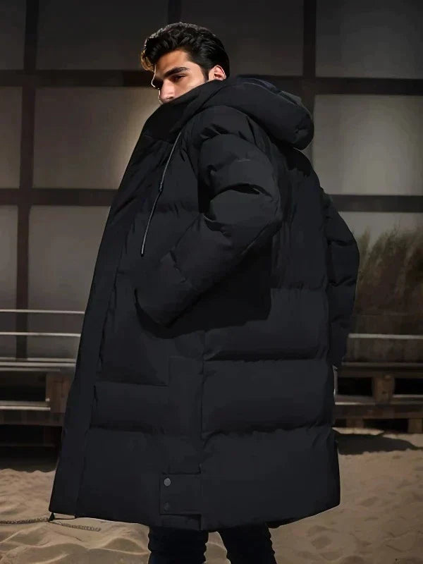 Street Wave Warm Waterproof Winter Coat For Men Insulated Weatherproof Puffer For All Weather Outdoorsmen