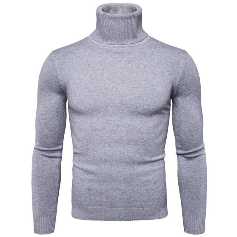 Streetwave Mens Turtleneck Knit Sweater Fine Knit Fabric For Men Warmth And Comfort Everyday Wear