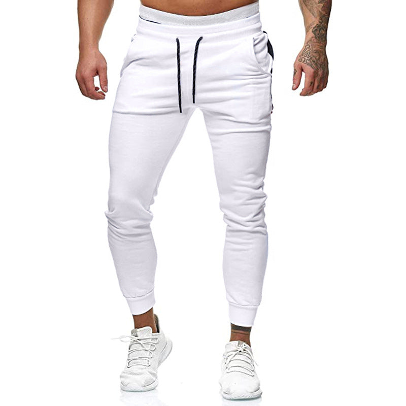 Street-wave Mens Jogger Pants With Elastic Waistband And Handy Pockets For Active Men