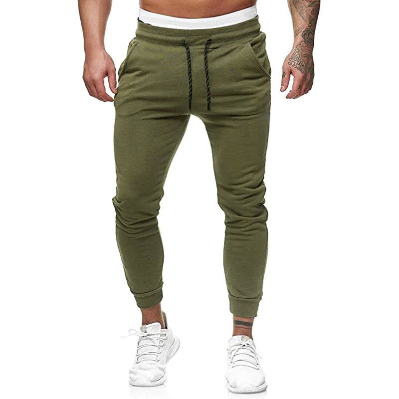 Street-wave Mens Jogger Pants With Elastic Waistband And Handy Pockets For Active Men