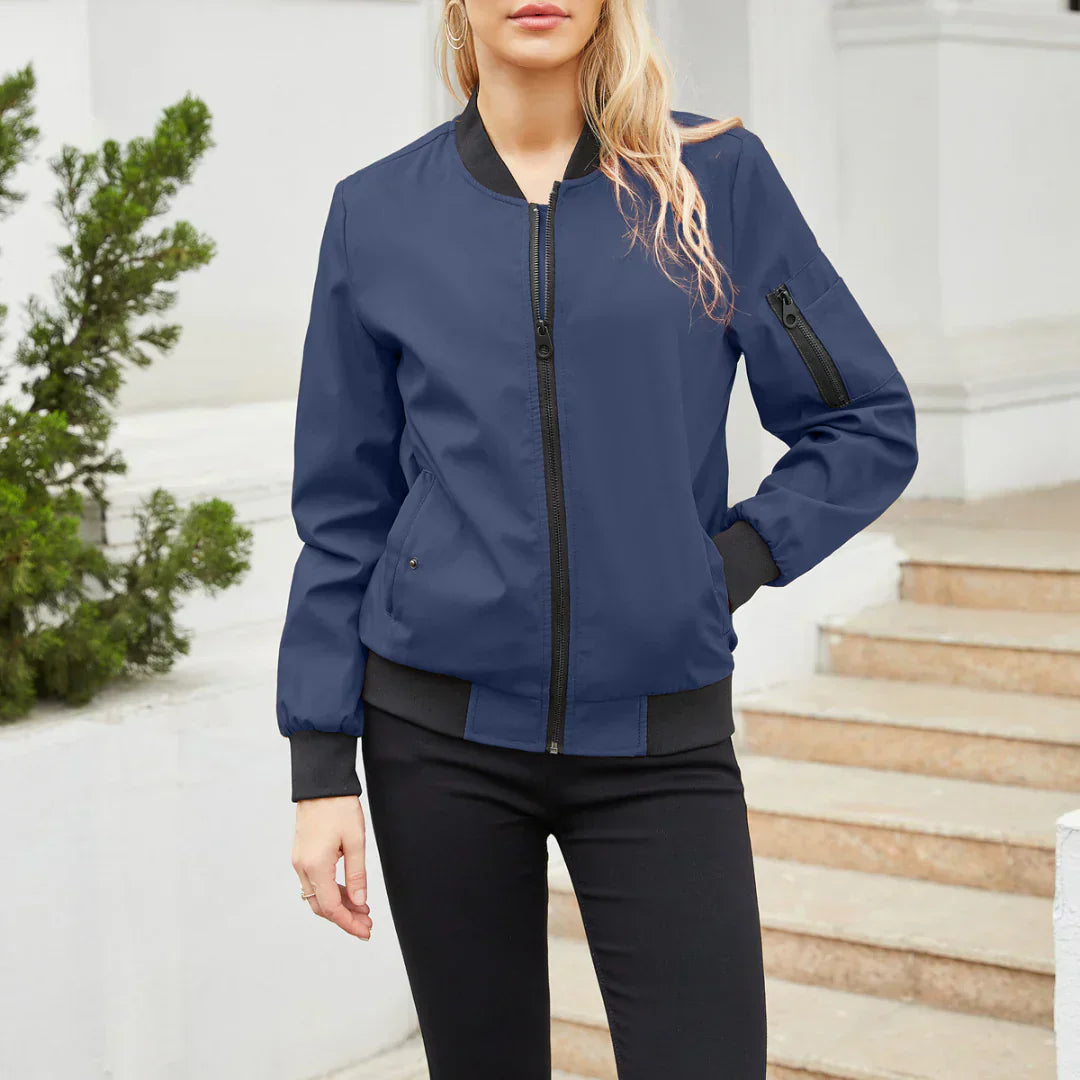 Avelena Bomber Jacket For Women Casual Chic Style With Comfortable Fit Streetwave