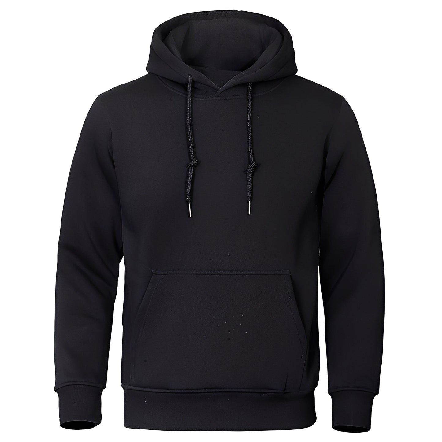Street-wave Men's Fleece Hoodie Cozy Warm Comfort With Kangaroo Pocket For Everyday Leisure Wear