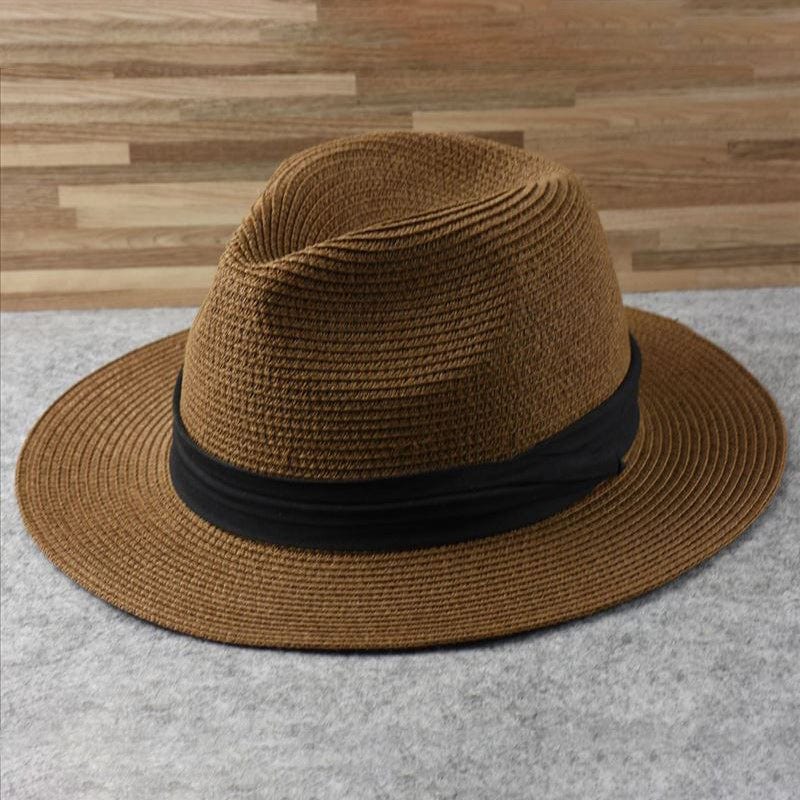 Carolous Handmade Panama Hat For Men Classic Stylish Summer Accessory Perfect Beachwear