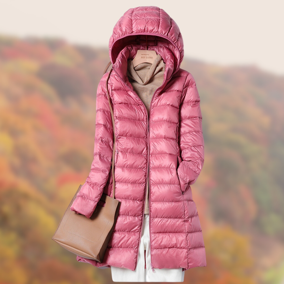 Street-wave Hooded Puffer Coat For Women Warm Insulated All-Season Style Perfect Everyday Outerwear