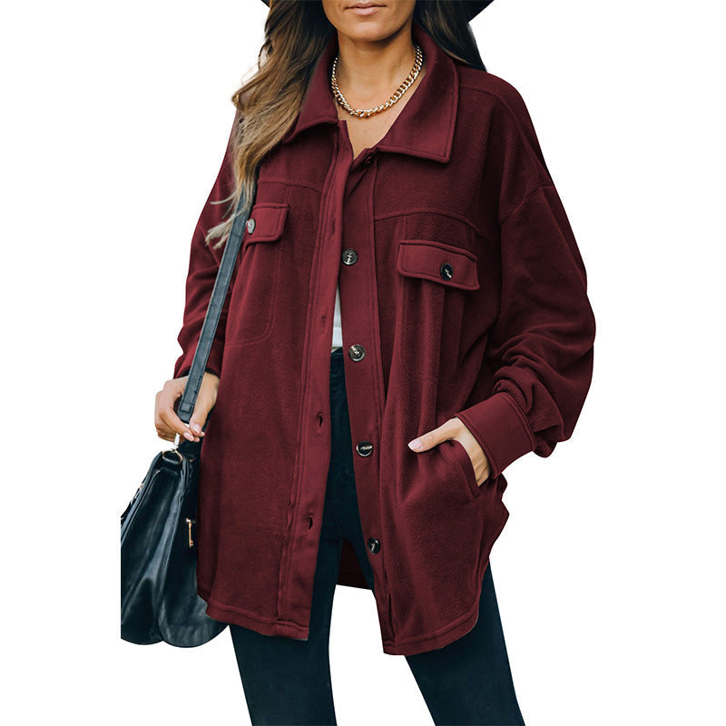 Street-wave Soft Fleece Jacket For Cozy Warmth And Everyday Comfort For Women Outdoors