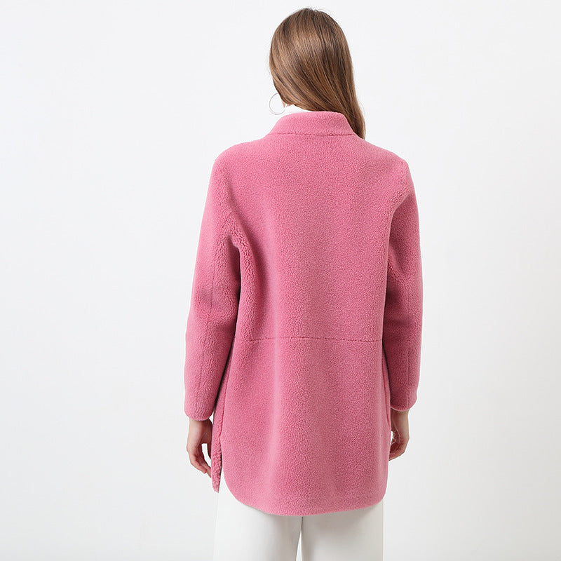 Fluffy Fleece Jacket For Women By Streetwave With Elegant Fit And Practical Pockets