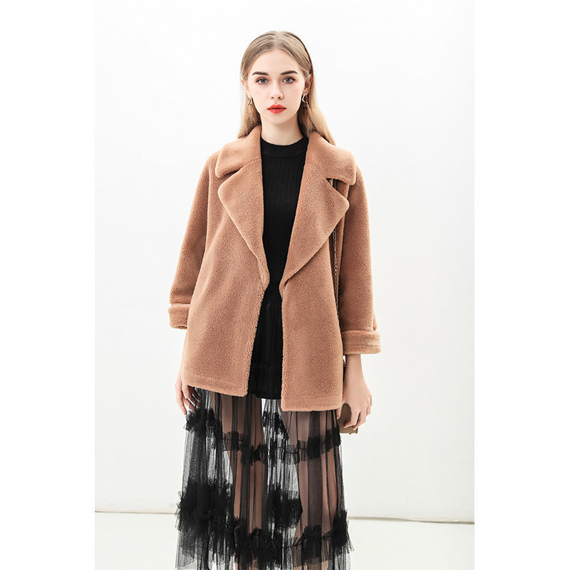 Street Wave Womens Oversized Coat Jacket For Effortless Street Style And Comfort