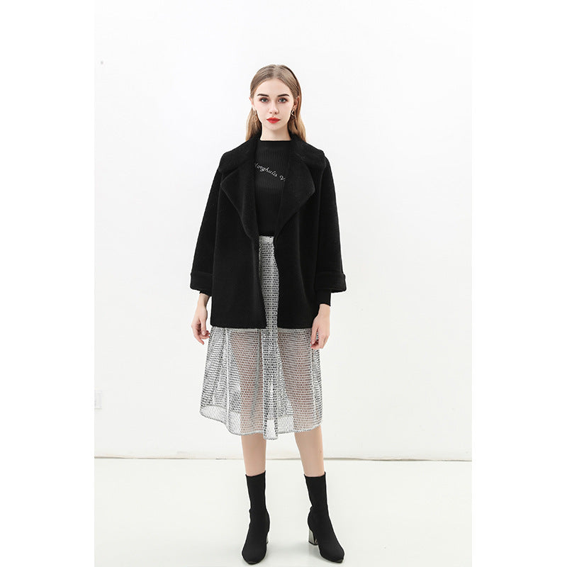 Street Wave Womens Oversized Coat Jacket For Effortless Street Style And Comfort